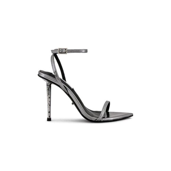 Tony Bianco Myra Sandals in Gunmetal Glimmer 7.5 New with Box Womens High heels - Picture 2 of 15
